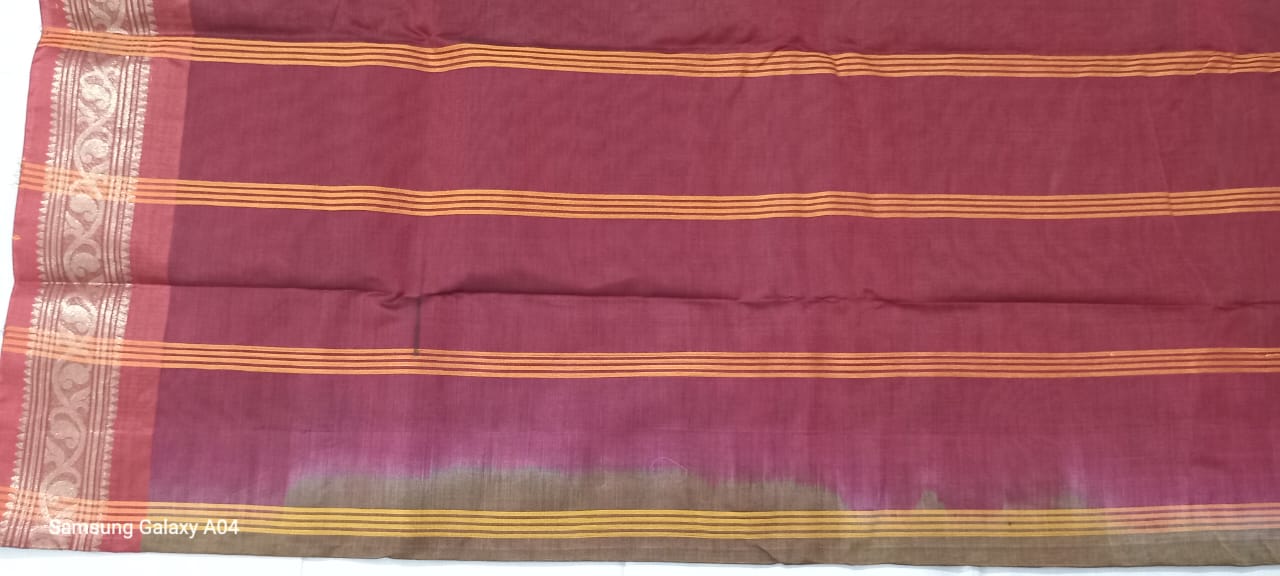 Mashlaish Cotton Saree - Thumbnail 3