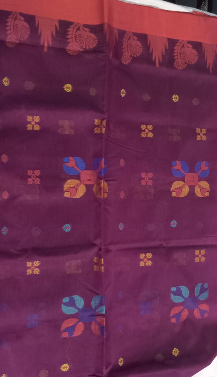 Tangail Monipuri Saree - Thumbnail 2