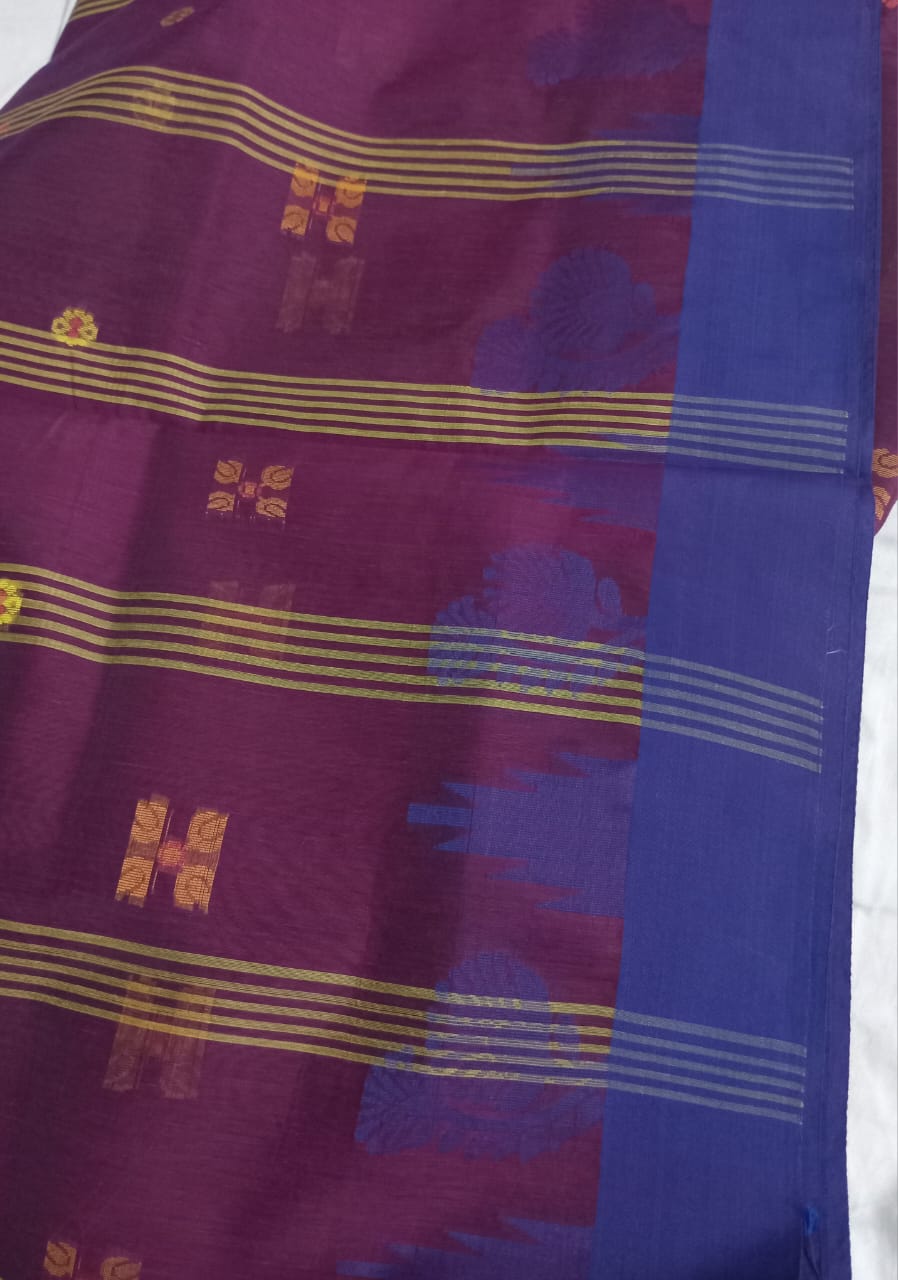 Tangail Monipuri Saree - Thumbnail 3