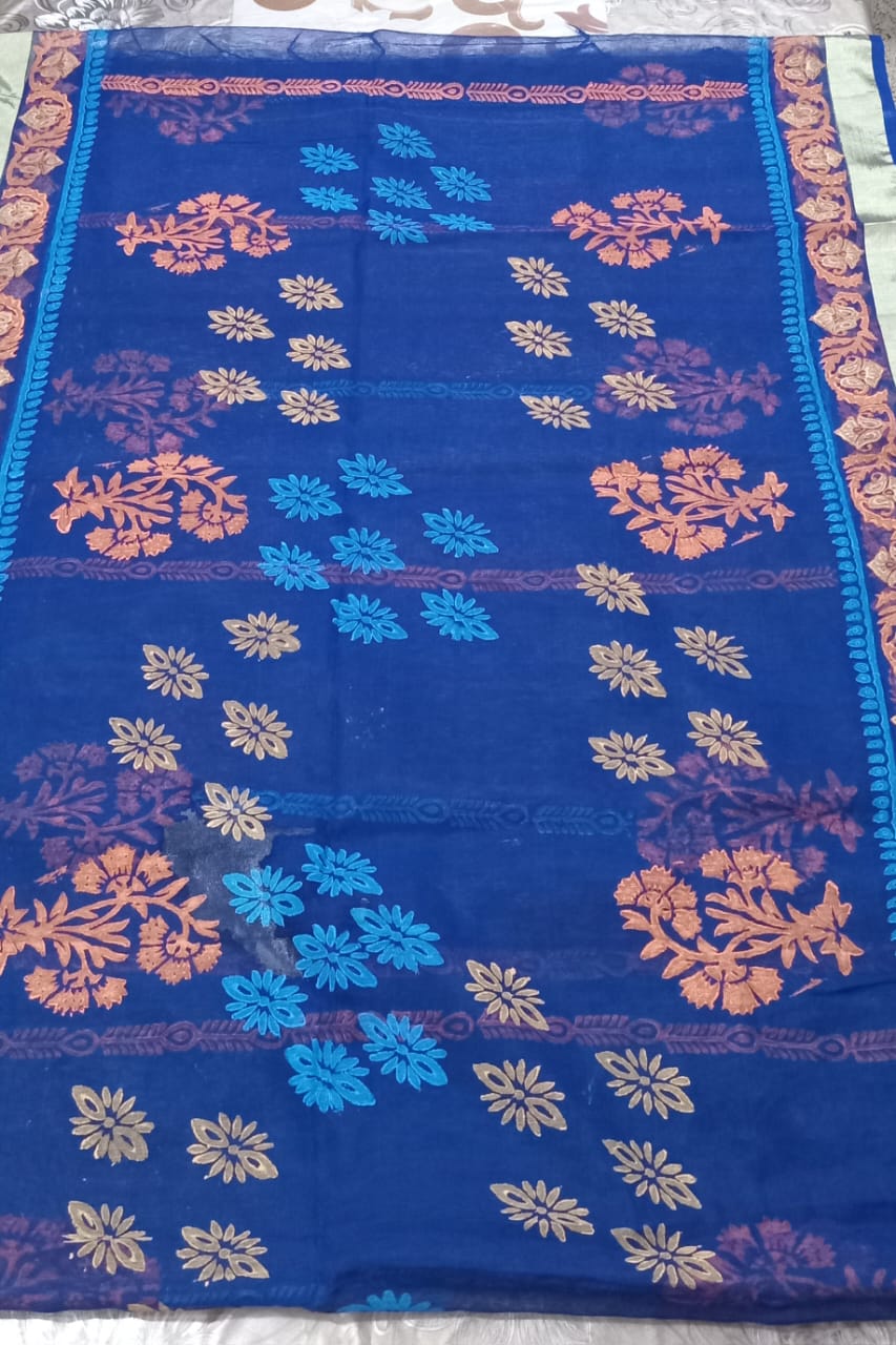 Block Print Saree - Thumbnail 2